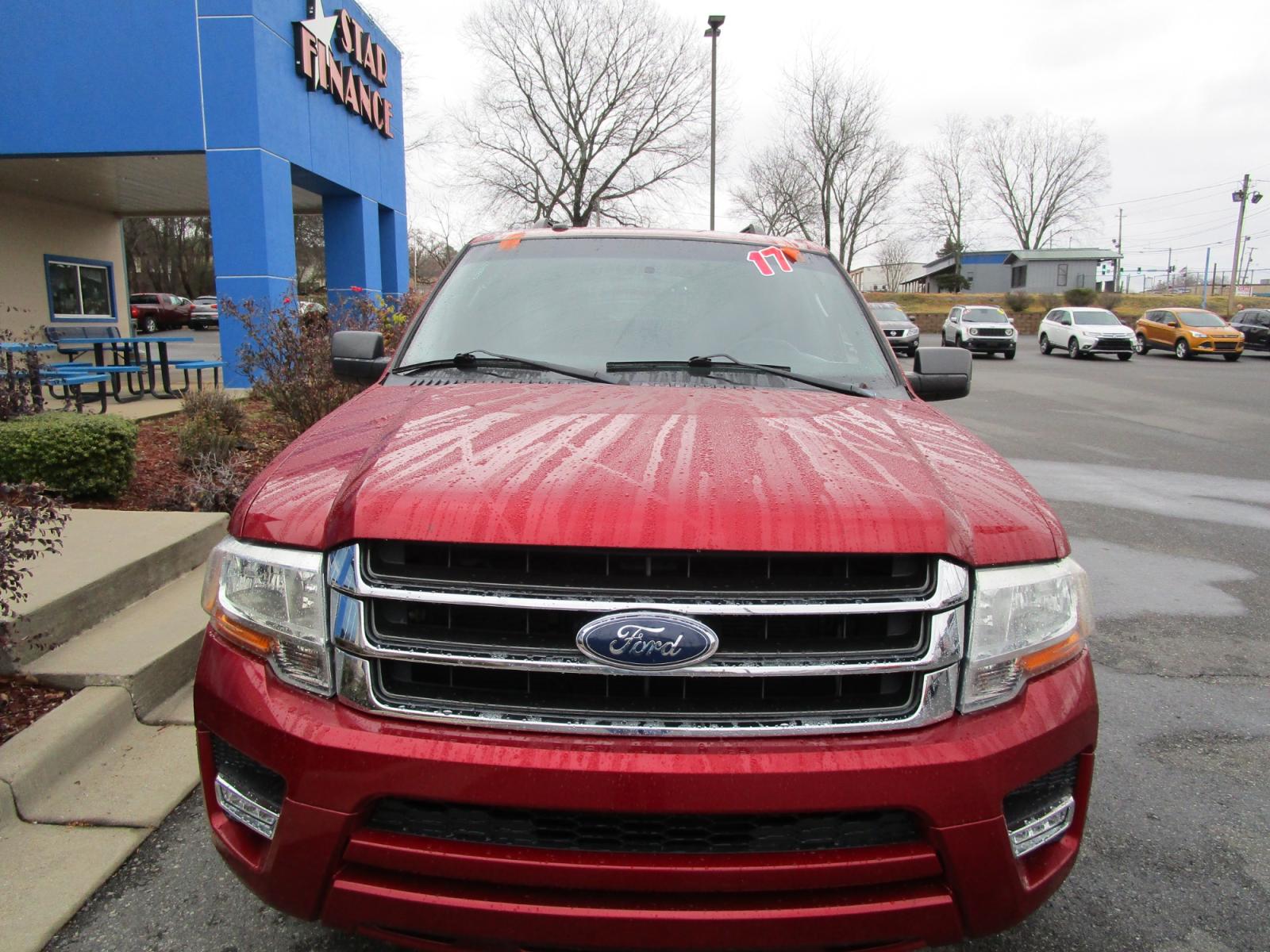 2017 RED Ford Expedition EL King Ranch 2WD (1FMJK1HT4HE) with an 3.5L V6 DOHC 24V FFV engine, 6A transmission, located at 1814 Albert Pike Road, Hot Springs, AR, 71913, (501) 623-1717, 34.494228, -93.094070 - Photo #2